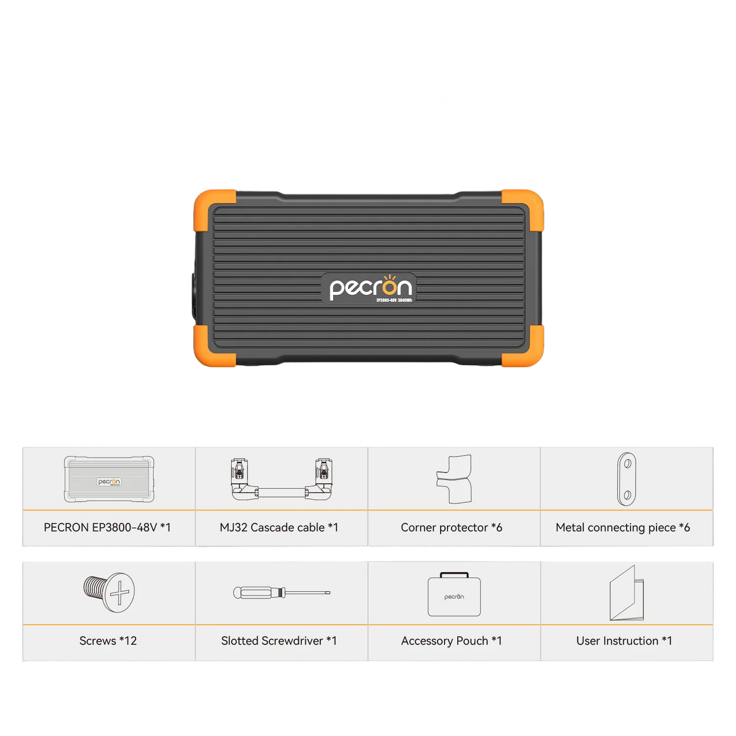 Pecron E1000LFP + 1x EP3800-48V Expansion Pack Bundle