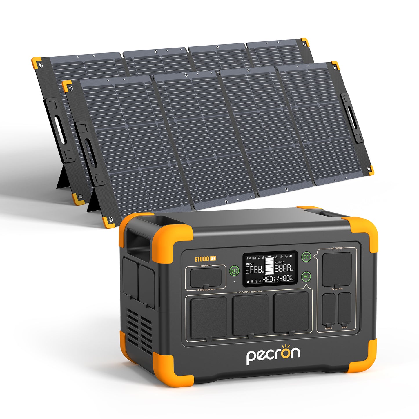 PECRON E1000LFP Portable Power Station 1800W 1024Wh