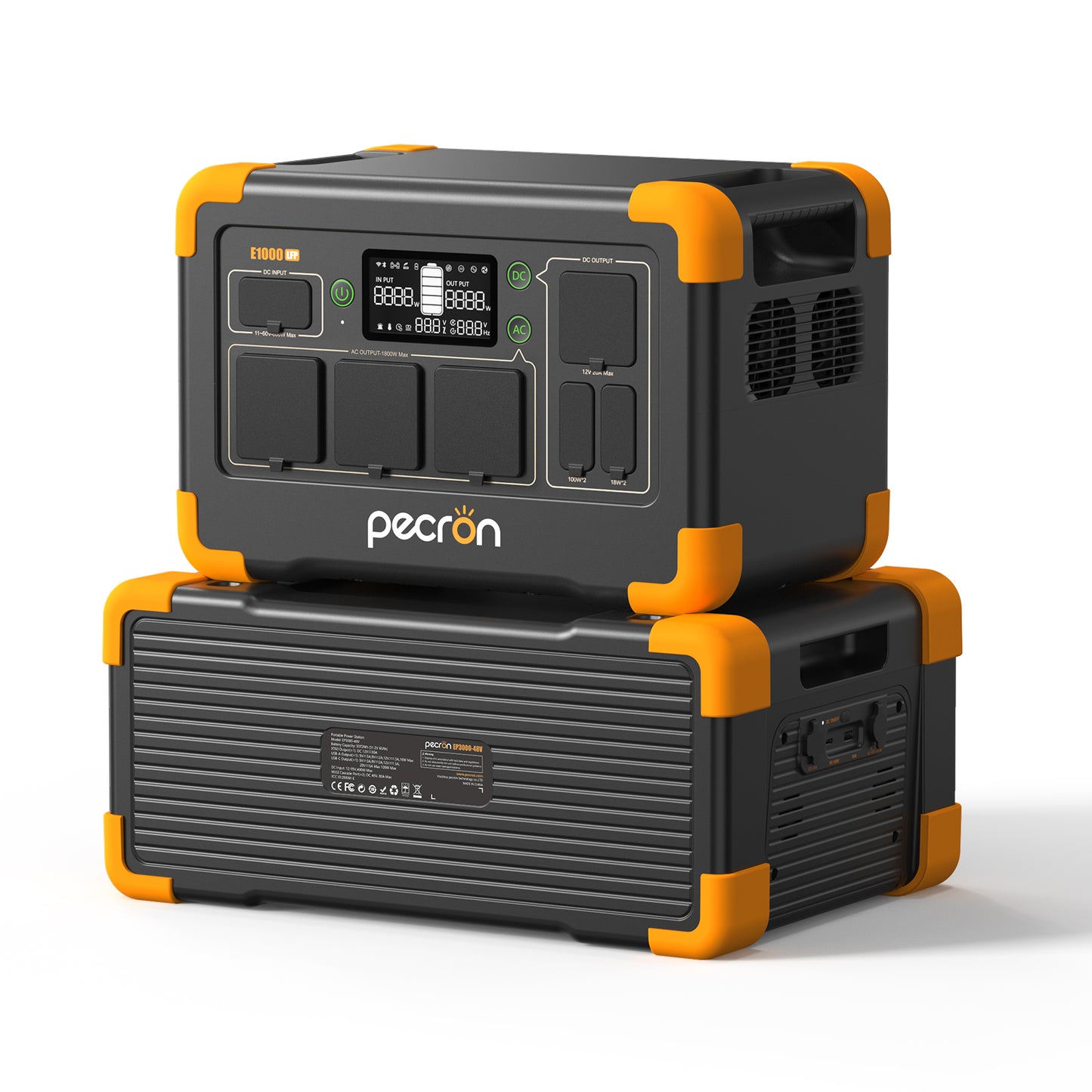 PECRON E1000LFP Portable Power Station 1800W 1024Wh