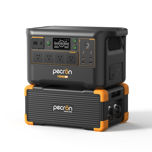 PECRON F3000LFP + 1x EP3000-48v Expansion Pack Bundle