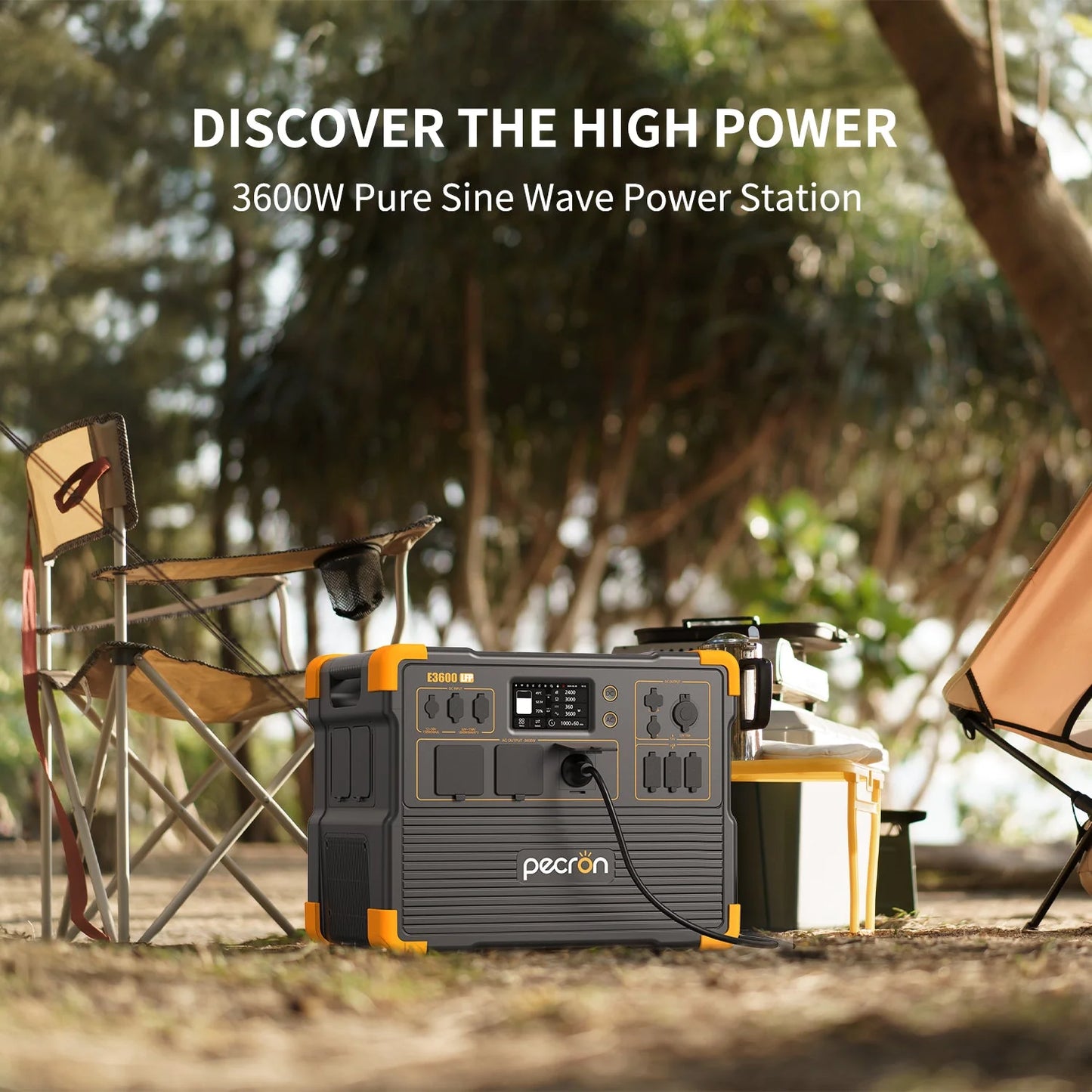 PECRON E3600LFP Portable Power Station 3600W 3072Wh PRE-ORDER
