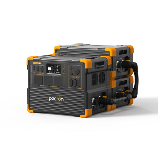PECRON E3600LFP + 2x EP3000-48v Expansion Pack Bundle