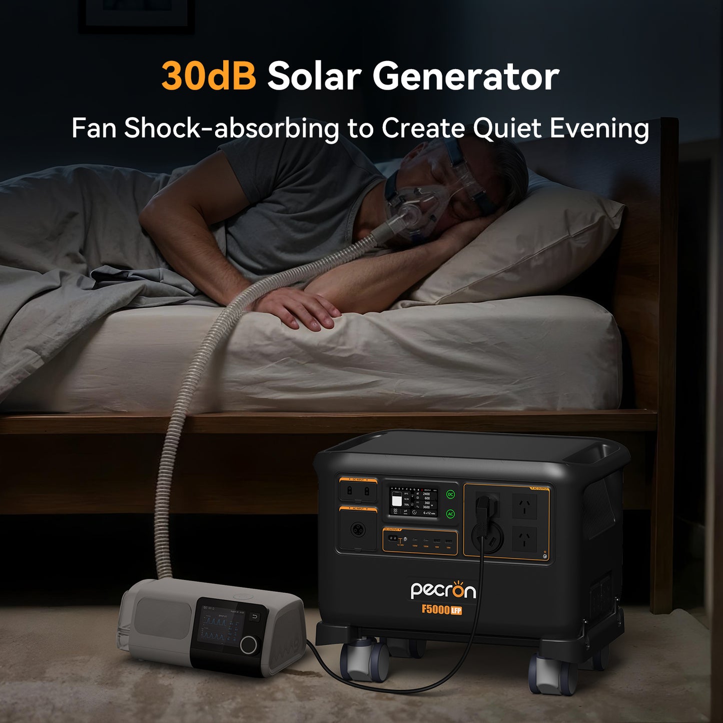 PECRON F5000LFP Portable Power Station 7200W 5120Wh PRE-ORDER