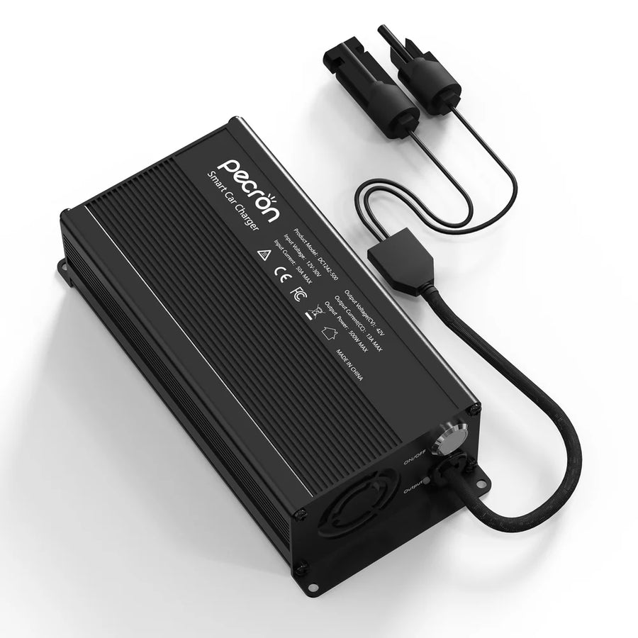 PECRON 500W DC To DC Car Charger for E1000LFP, E1500LFP, E2400LFP, E3600LFP, F3000LFP