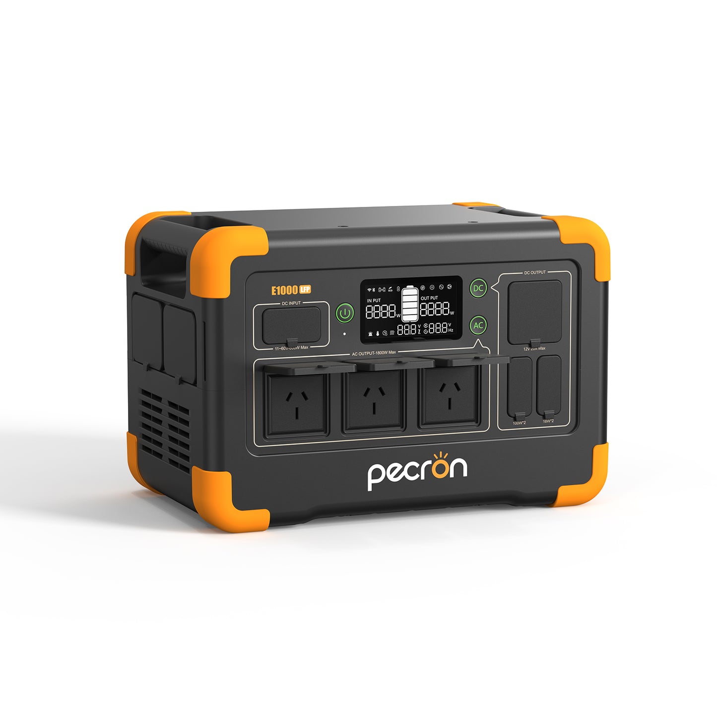 PECRON E1000LFP Portable Power Station 1800W 1024Wh