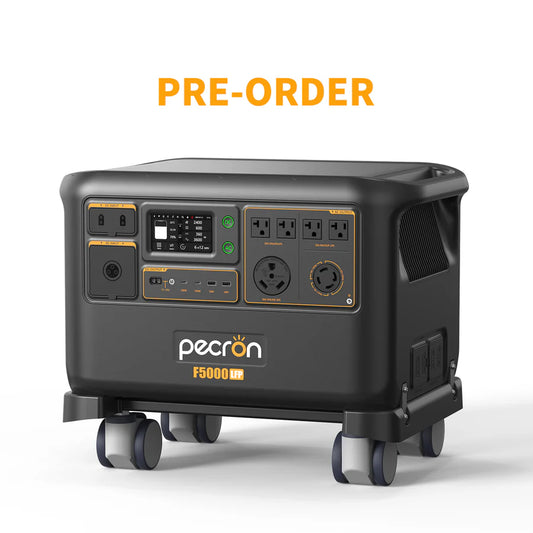 PECRON F5000LFP Portable Power Station 7200W 5120Wh PRE-ORDER