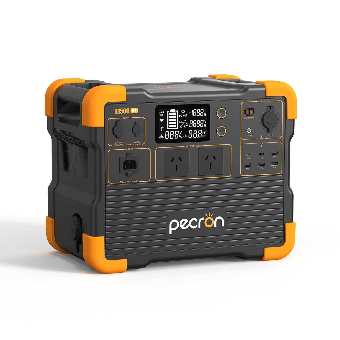 Pecron E2400LFP + 2x Pecron 300W Foldable Solar Panel