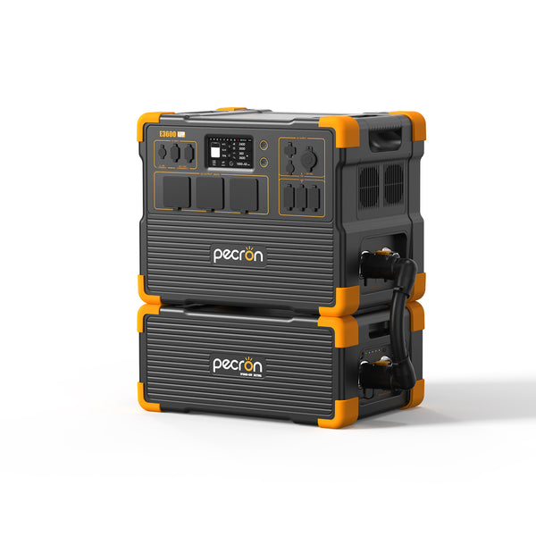 PECRON E3600LFP + 1x EP3000-48v Expansion Pack Bundle