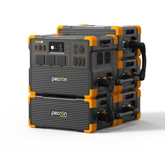 PECRON E3600LFP + 4x EP3000-48V Expansion Pack Bundle