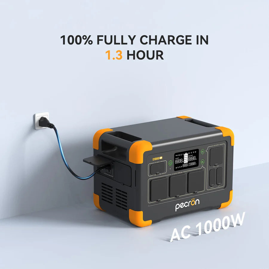 PECRON E1000LFP Portable Power Station 1800W | 1024Wh PRE-ORDER