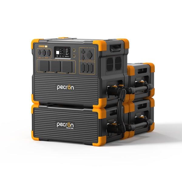 PECRON E3600LFP + 3x EP3000-48V Expansion Pack Bundle