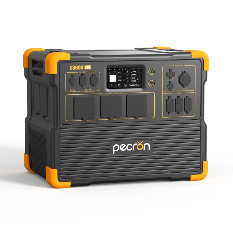 PECRON E3600LFP Portable Power Station 3600W | 3072Wh